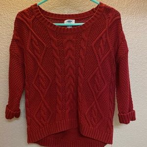 Cable-Knit Sweater